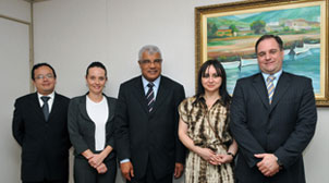 Mrcio Kaziura, Patricia Ferraz, Flauzilino Arajo dos Santos, Mara Regina Castilho Reinauer e Eduardo Jos Fagundes