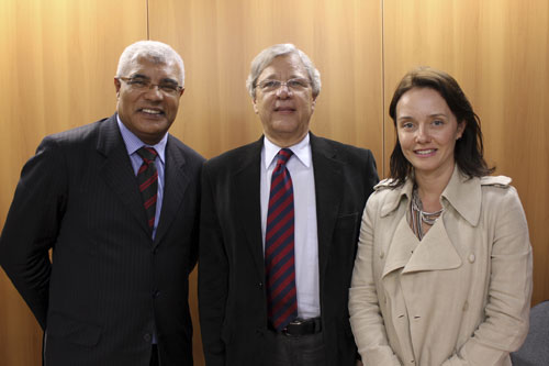 Flauzilino Arajo dos Santos, Joaldir Reynaldo Machado e Patricia Ferraz