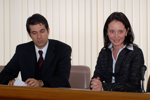 Rodrigo Dinamarco e Patricia Ferraz