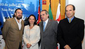 Mário Mantovani, Patricia Ferraz, Lair Krähenbühl e João Crestana