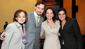 Ana Paula Frontini, Marco Aurélio de Carvalho, Patricia Ferraz e Laura Vissotto