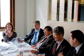 Patricia Ferraz, Francisco Ventura de Toledo, George Takeda, Sérgio Watanabe e Carlos Fernando Brasil Chaves