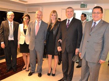 Mateus Brandão Machado, Laura Vissotto, Sérgio Jacomino, e Ubiratan Guimarães