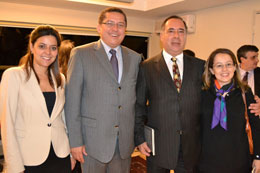 Laura Vissotto, Ubiratan Guimarães, Des. Armando de Toledo e Ana Paula Frontini